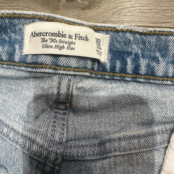 Abercrombie & Fitch The 90s Straight Ultra High Rise - Picture 4 of 5